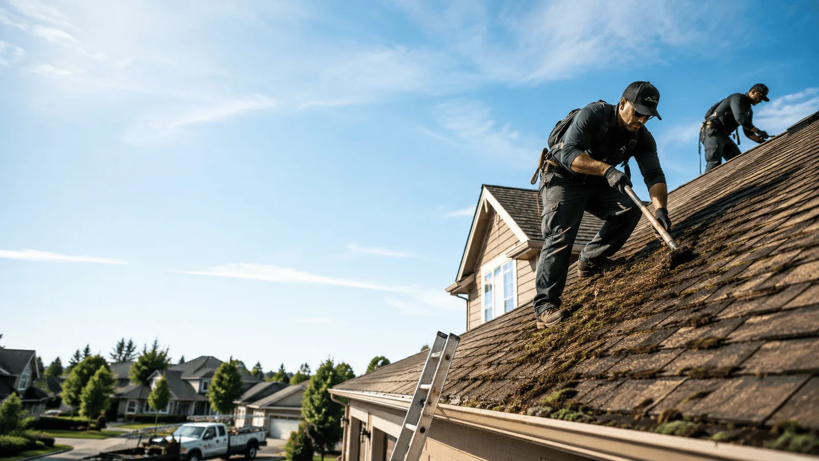 Roof Moss Removal in Readlyn, IA near me